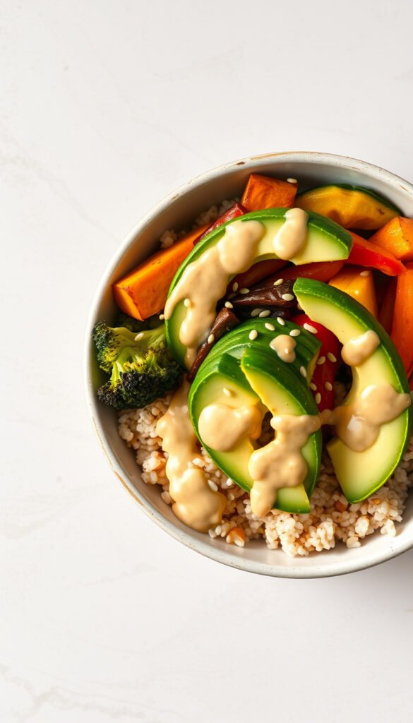 Roasted Veggie and Quinoa Bowl