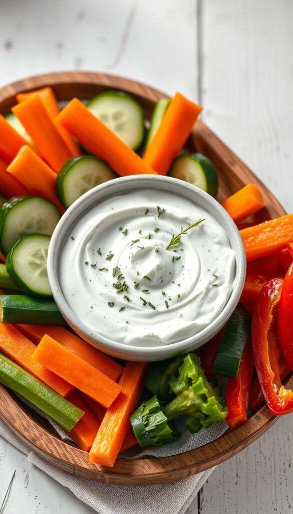 Savory Greek Yogurt Dip for Veggies