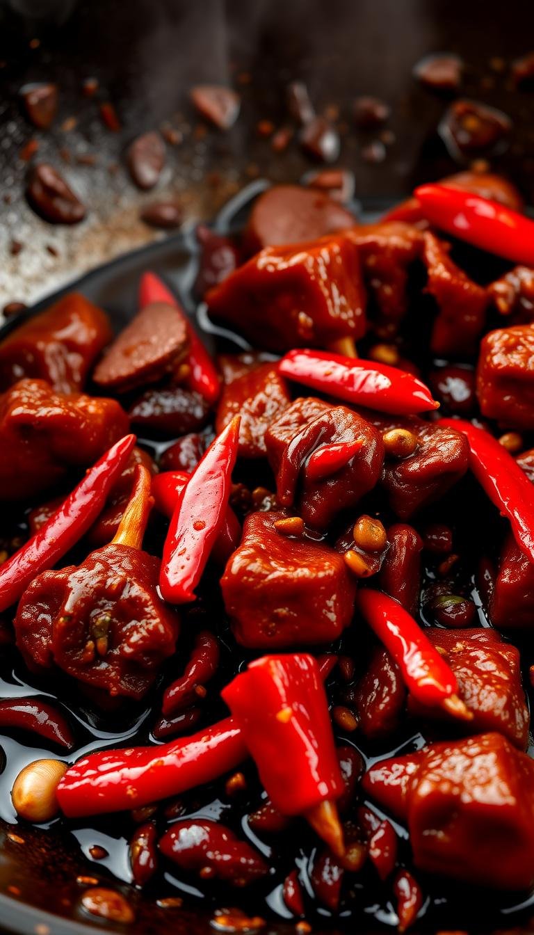 Spicy Sichuan-Style Beef Stir Fry