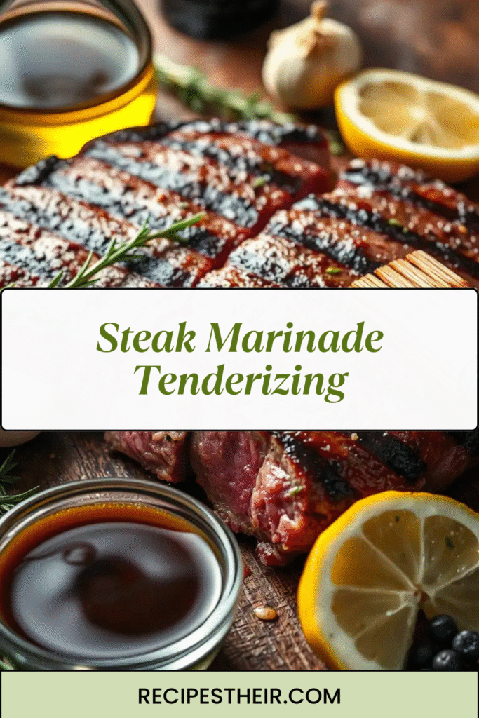 Steak Marinade Tenderizing
