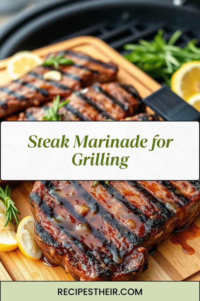 Steak Marinade for Grilling