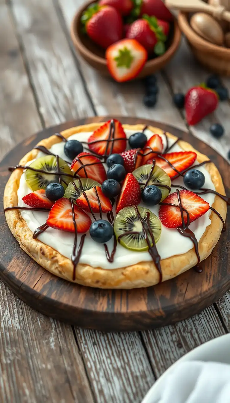 Step-by-Step - Dessert Pizza Recipe