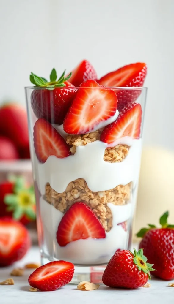 Strawberry Yogurt Parfait