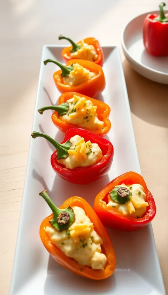 Stuffed Mini Bell Peppers