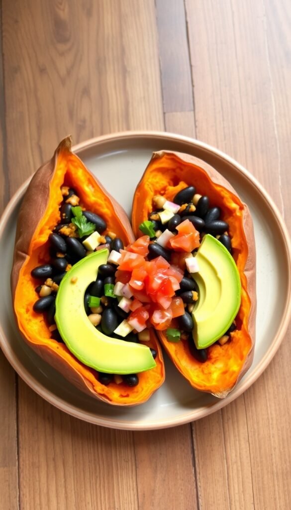 Stuffed Sweet Potatoes
