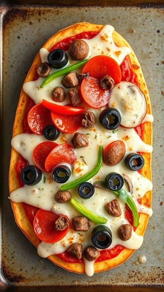 Supreme French Bread Pizza