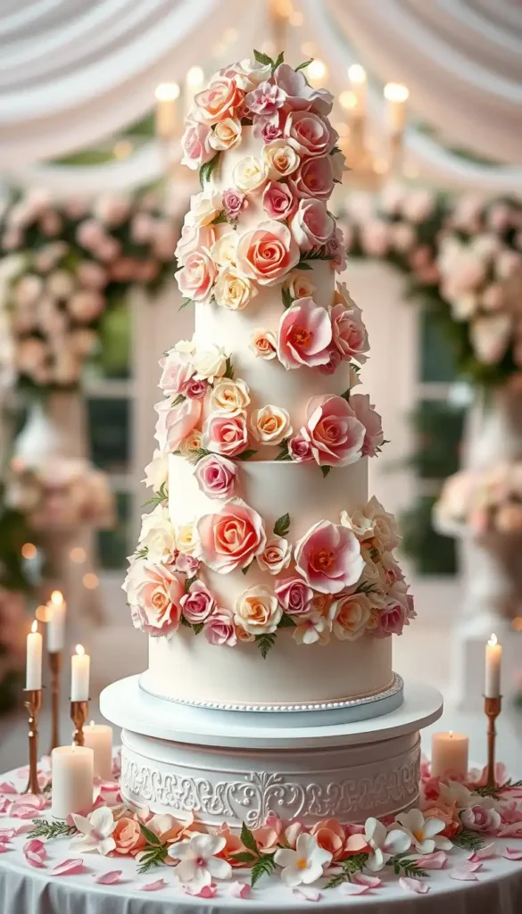 The Towering Floral Fantasy Cake