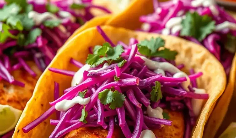 Fish Tacos with Cabbage Slaw – The Perfect Fresh & Flavorful Recipe