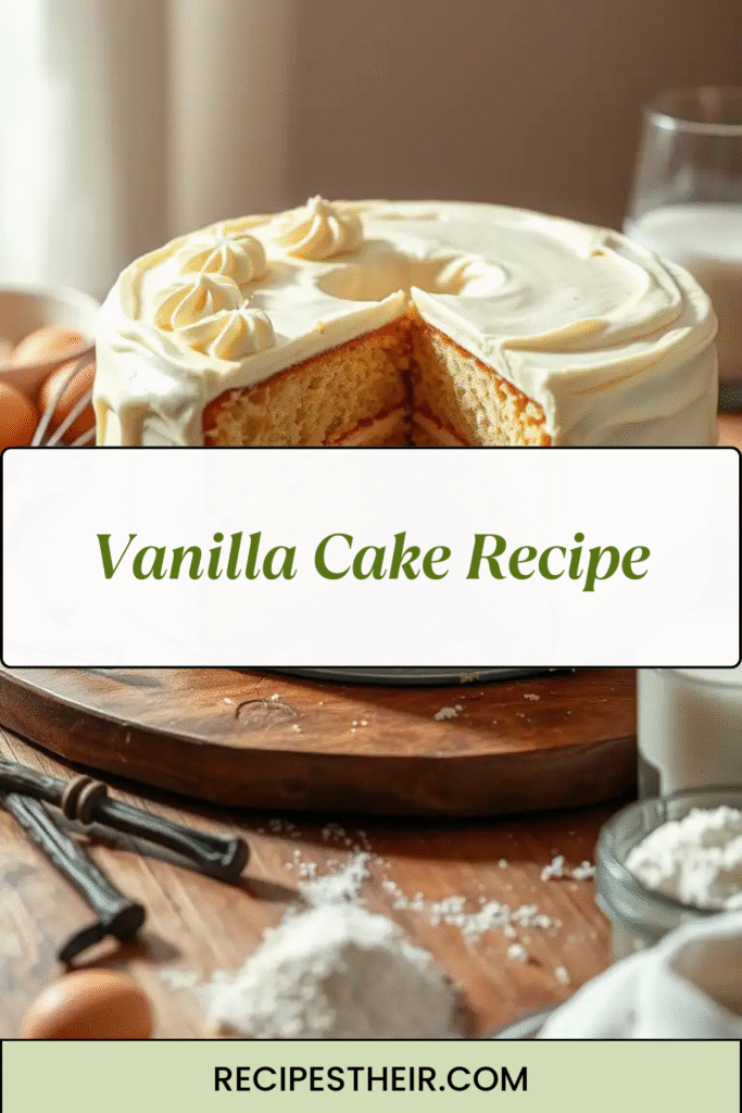 Vanilla Cake Recipe