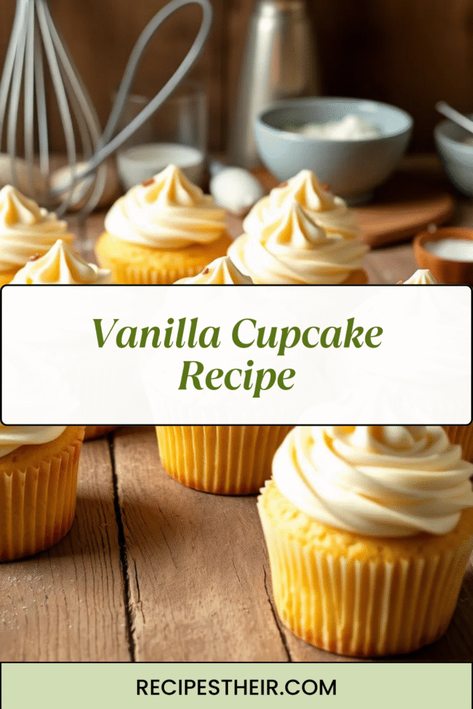 Vanilla Cupcake Recipe