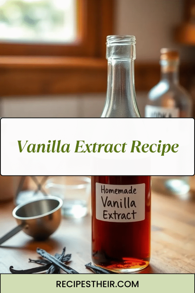 Vanilla Extract Recipe