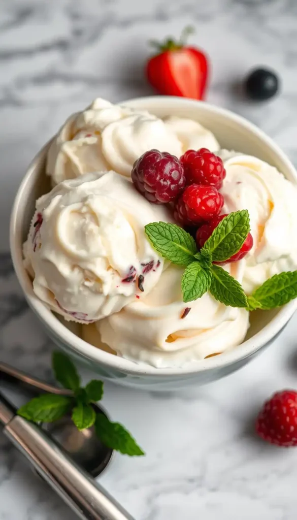Vegan Cream Cheese Ice Cream