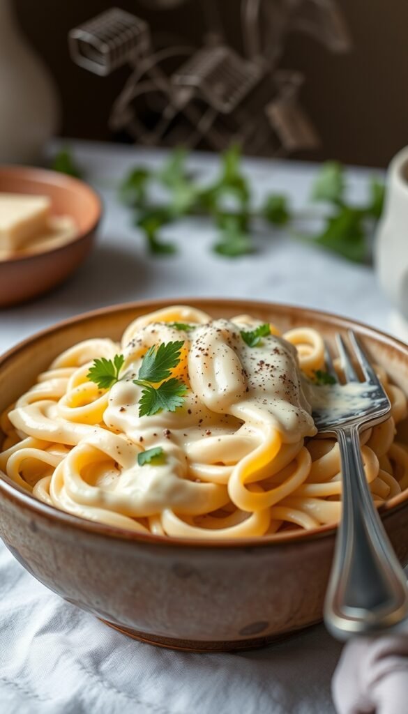 Vegan Cream Cheese Pasta Sauce