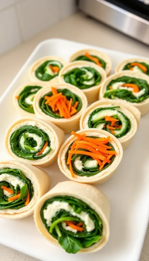Vegan Cream Cheese Pinwheels