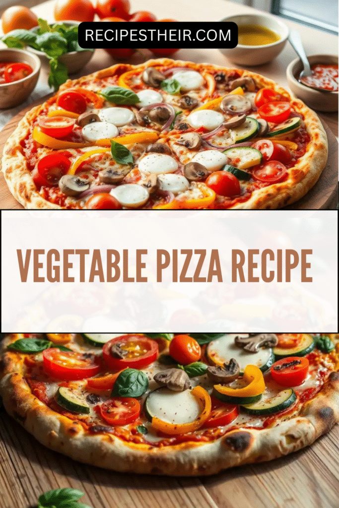 Vegetable Pizza Recipe