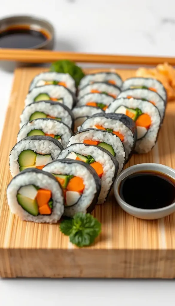 Veggie Sushi Rolls
