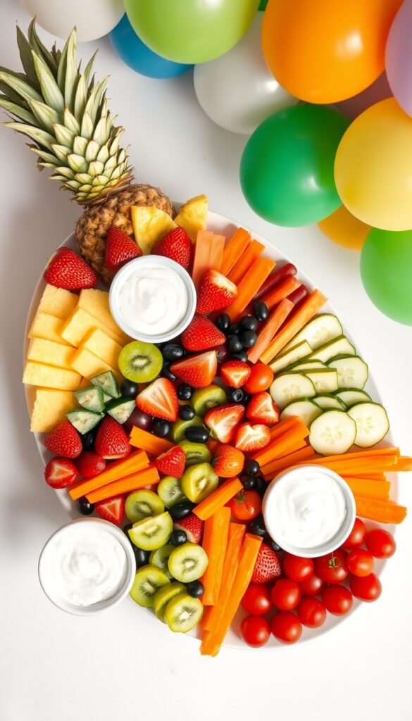 Veggie and Fruit Platters – Colorful and Refreshing