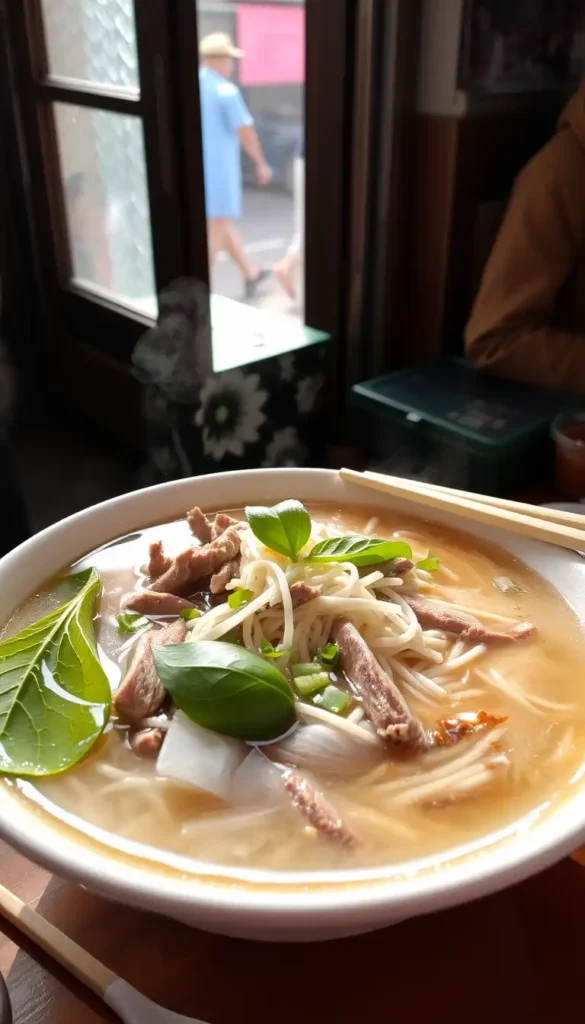 Vietnamese Pho (Fragrant Rice Noodle Soup)