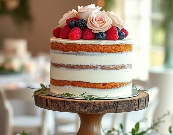 Naked Wedding Cakes: The Natural, Elegant Trend Taking Over Weddings