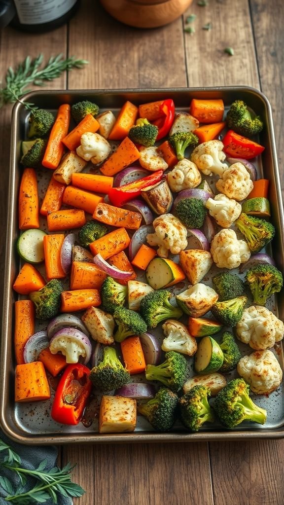 Roasted Veggies Sheet Pan – The Ultimate Easy & Healthy Side Dish