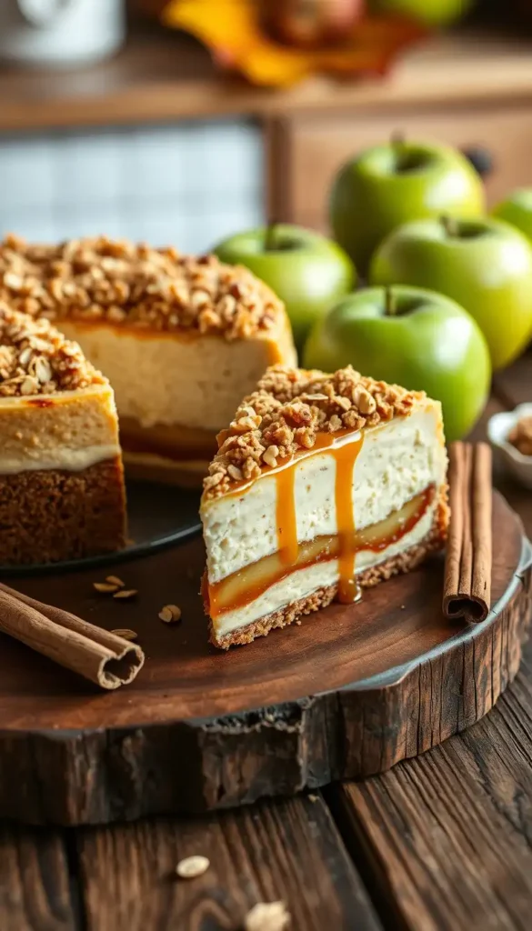 Why Youâll Love This Apple Crisp Cheesecake Recipe