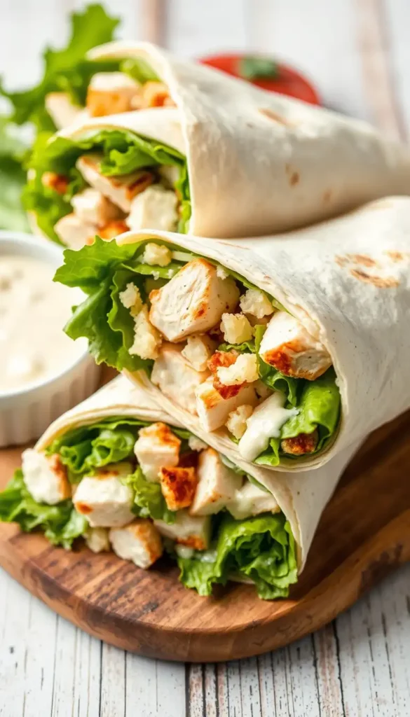 Why You’ll Love This Chicken Caesar Wrap Recipe