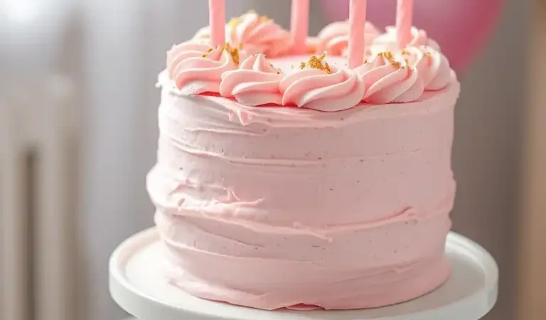 🎂 Pink Birthday Cake Recipe: A Pretty & Delicious Celebration Treat