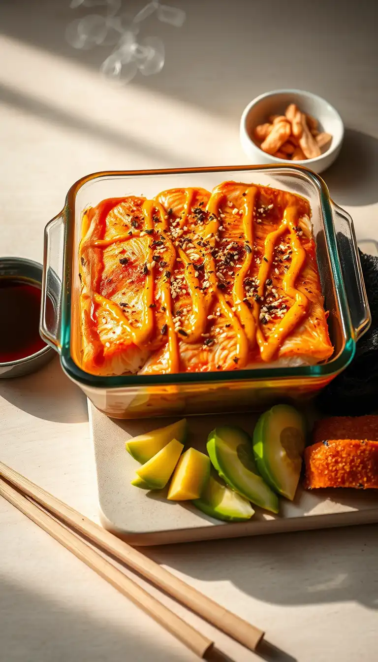 Why You’ll Love This Spicy Salmon Sushi Bake