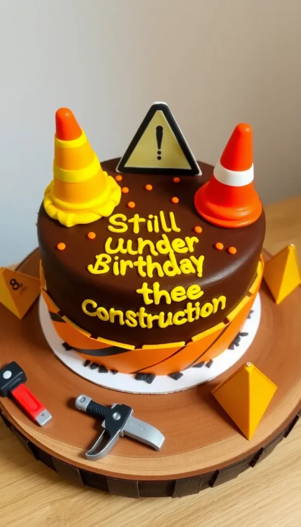 âWork in Progressâ Cake