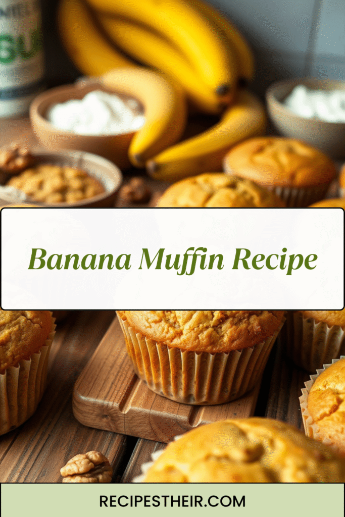 Banana Muffin Recipe