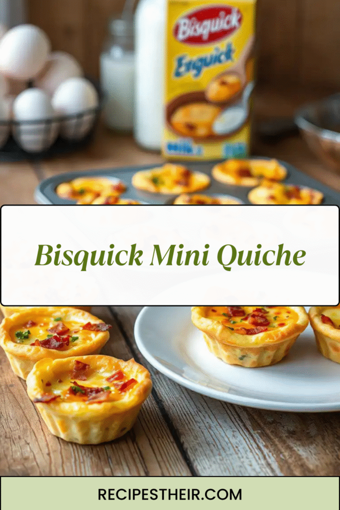 Bisquick Mini Quiche