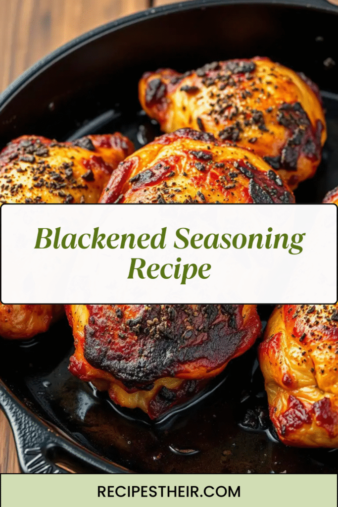 Blackened Seasoning Recipe