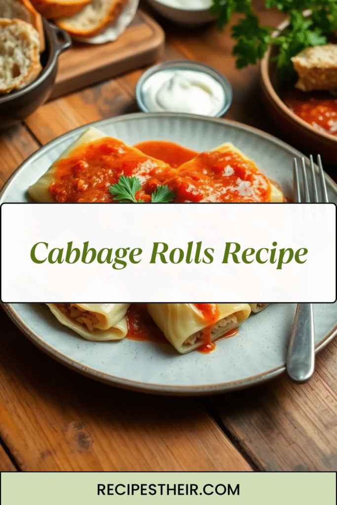 Cabbage Rolls Recipe