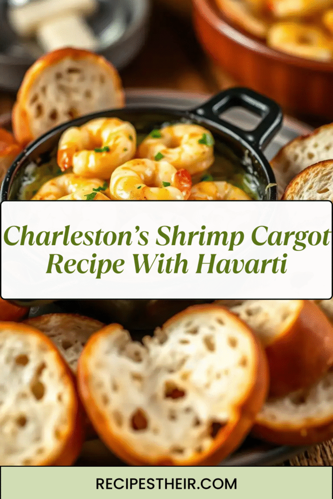 Charleston’s Shrimp Cargot Recipe With Havarti