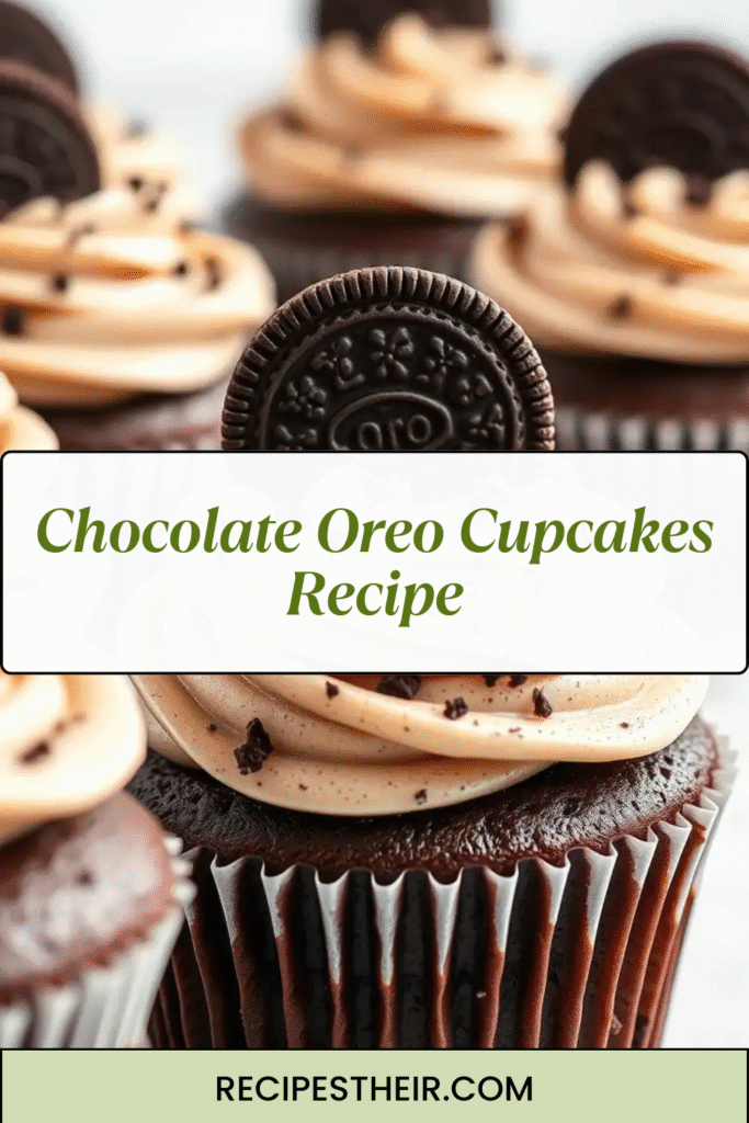 Chocolate Oreo Cupcakes Recipe