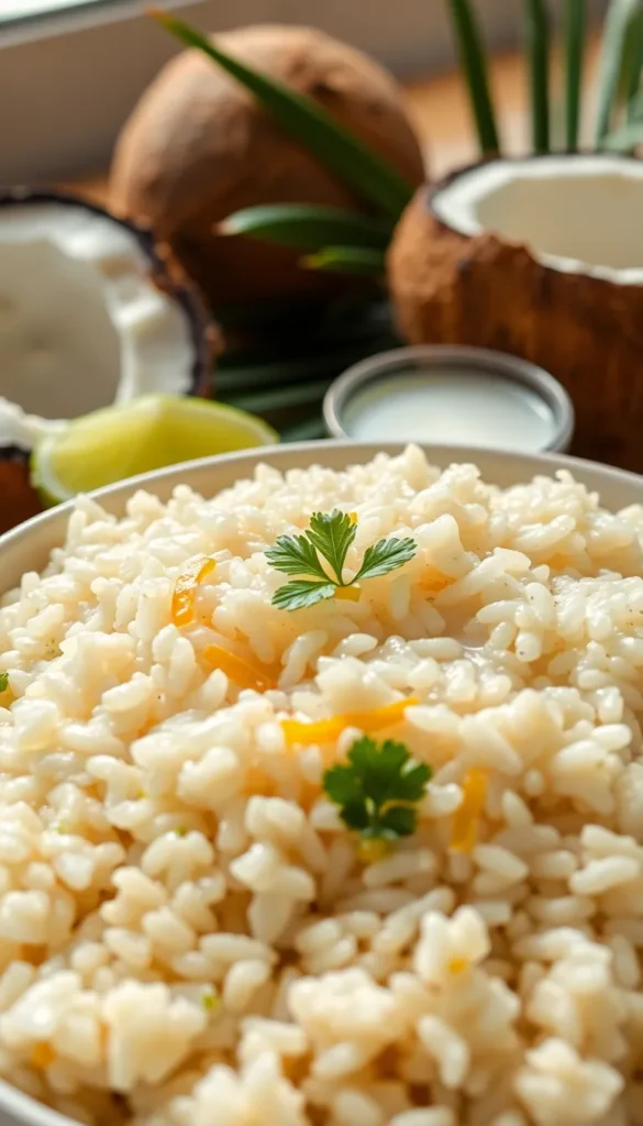 Coconut Brown Rice (Creamy & Aromatic)