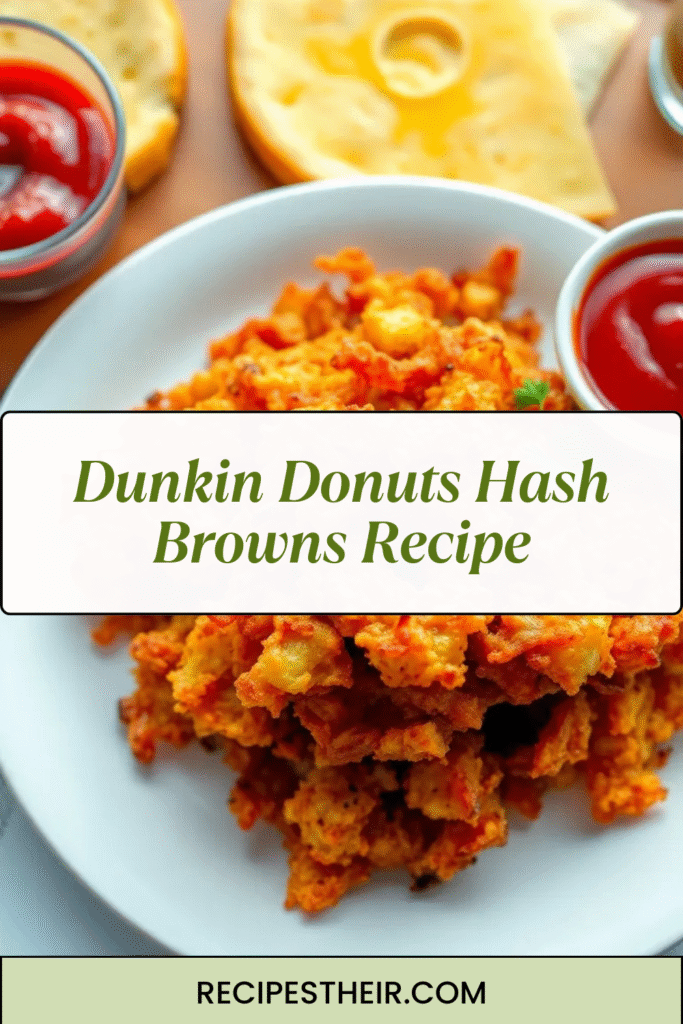 Dunkin Donuts Hash Browns Recipe
