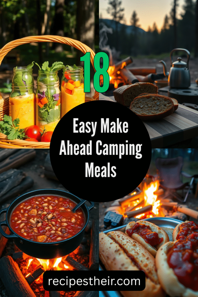 Easy Make Ahead Camping Meals