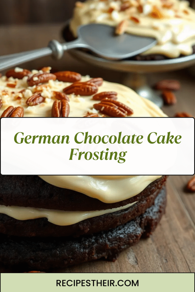 German Chocolate Cake Frosting