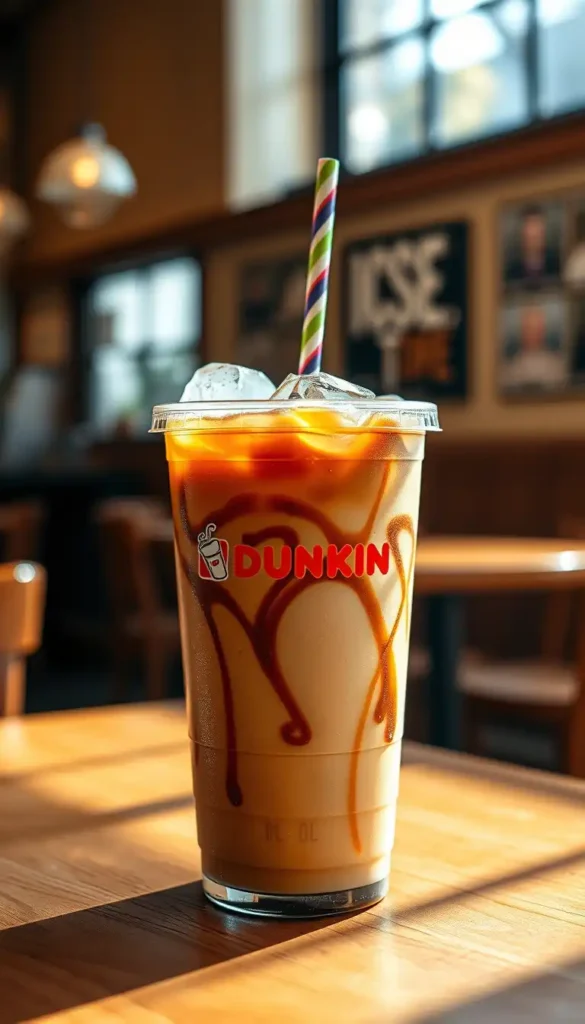 How to Customize Your Dunkin Iced Coffee