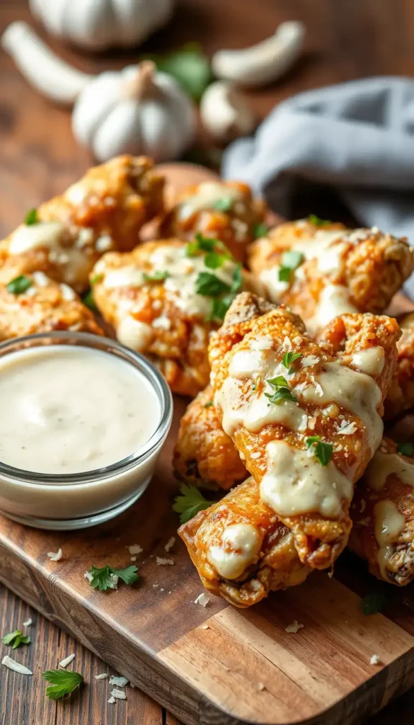 Ingredients You’ll Need for Buffalo Wild Wings Garlic Parmesan Sauce Recipe