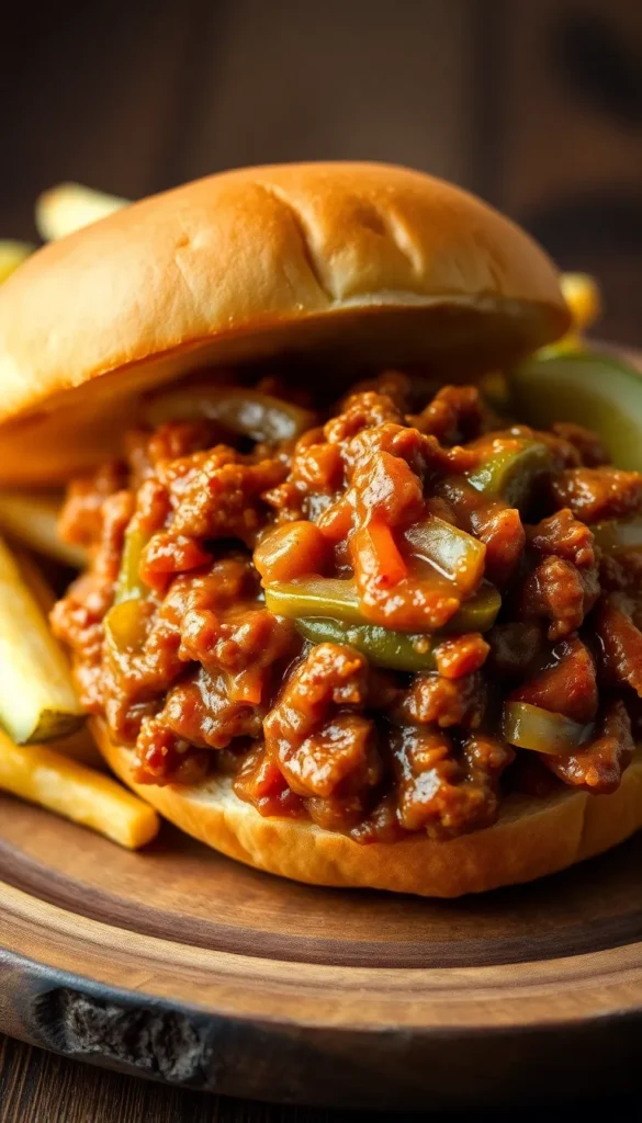 Ingredients You’ll Need for Homemade Sloppy Joe Recipe