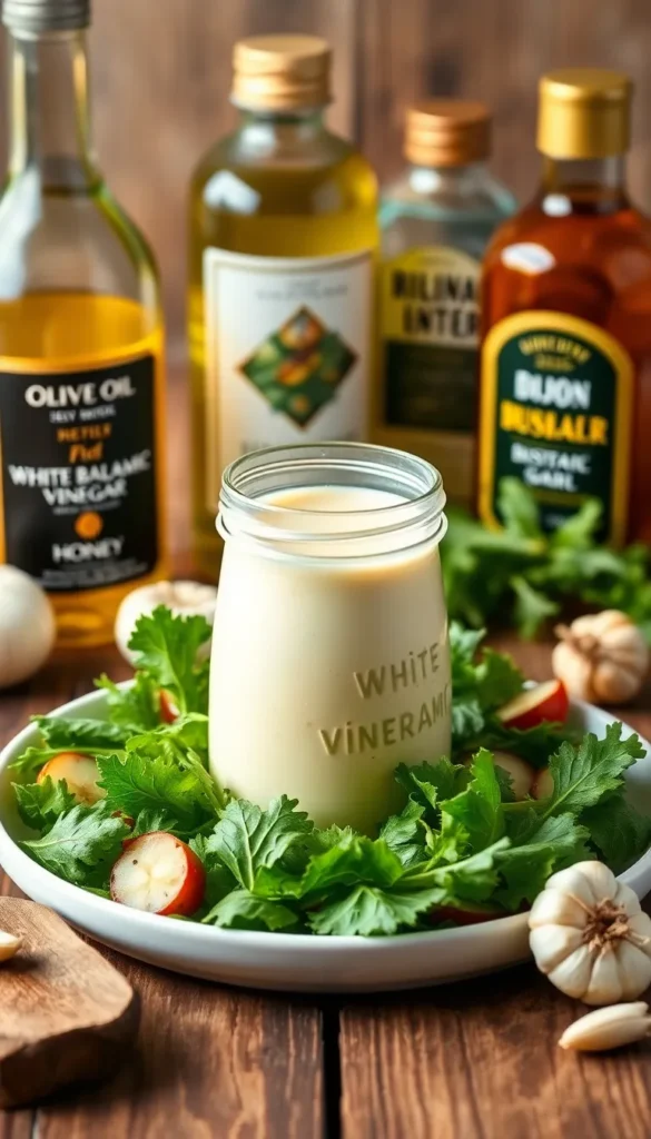 Ingredients You’ll Need for Longhorn White Balsamic Vinaigrette Recipe