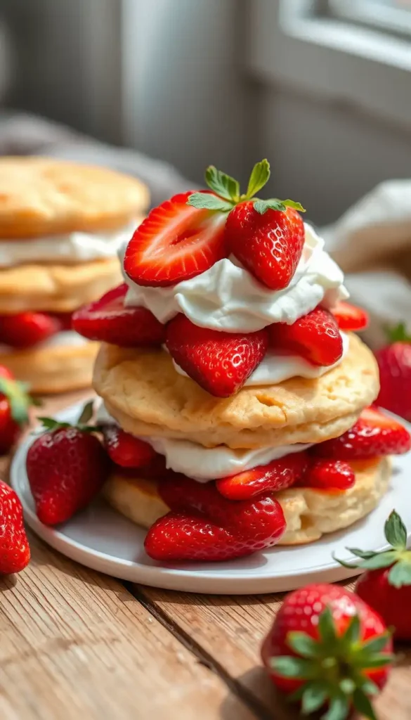 Ingredients You’ll Need for Strawberry Shortcake Recipe