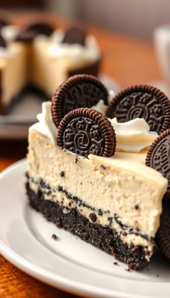 Ingredients for Cheesecake Factory Oreo Cheesecake Recipe
