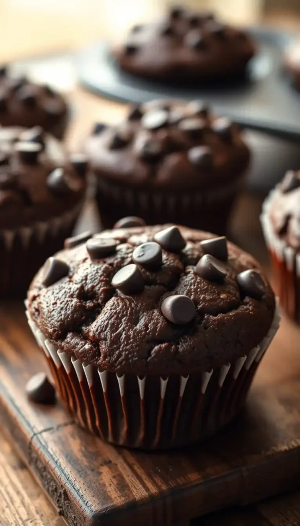 Ingredients for Chocolate Muffin Recipe