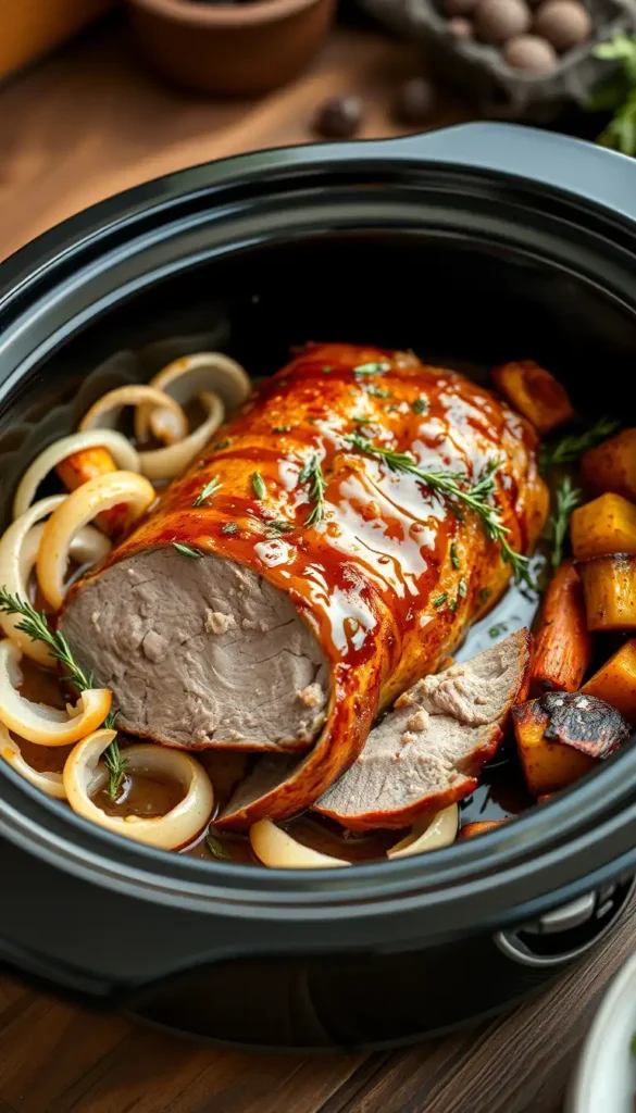 Ingredients for Crock Pot Pork Tenderloin Recipe