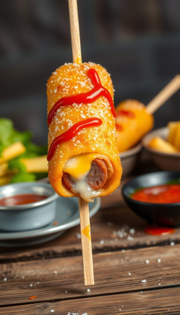 Ingredients for Korean Corn Dog Recipe