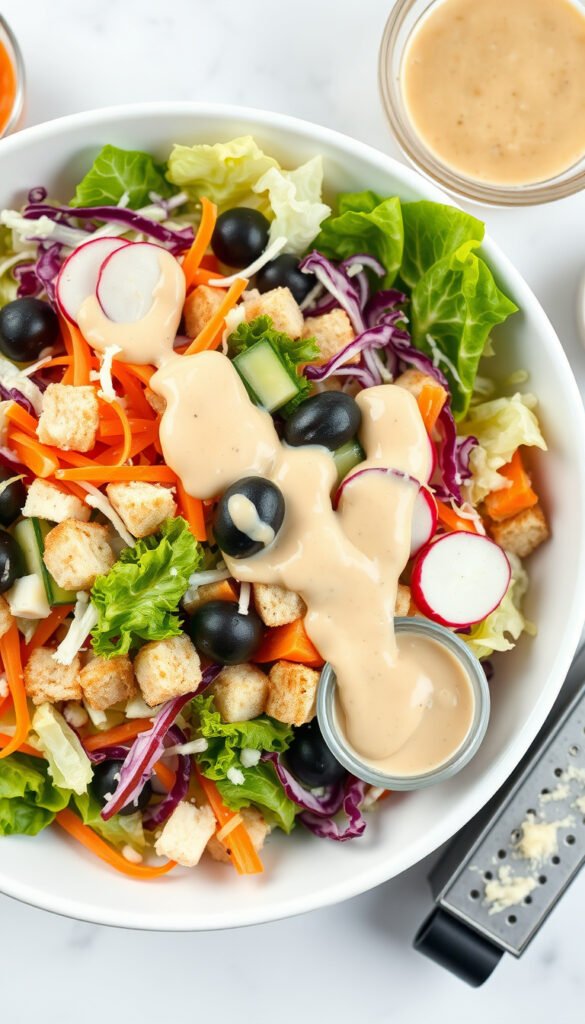 Ingredients for Olive Garden Salad Dressing Recipe