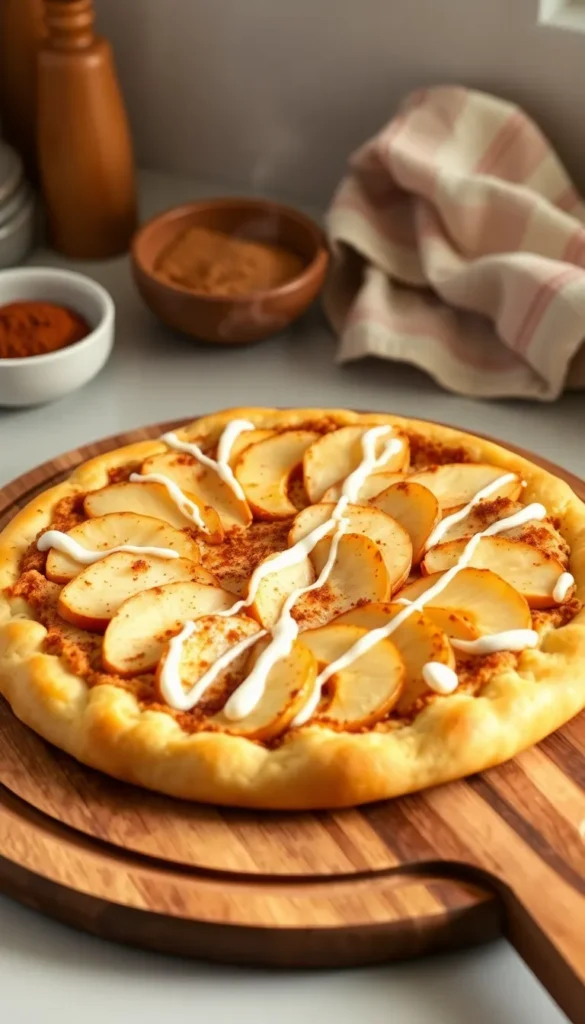 Ingredients for Pizza Hut Apple Dessert Pizza Recipe
